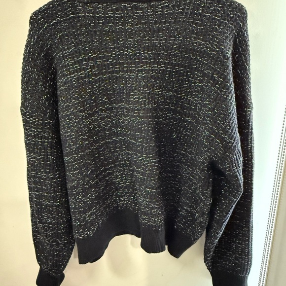 Black Knit Women's Sweater - Picture 2 of 5